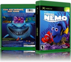 Finding Nemo (USA)3D Boxes Back Front